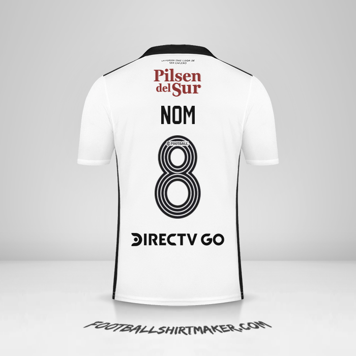 Maillot Colo Colo 2022 -  nom - 8