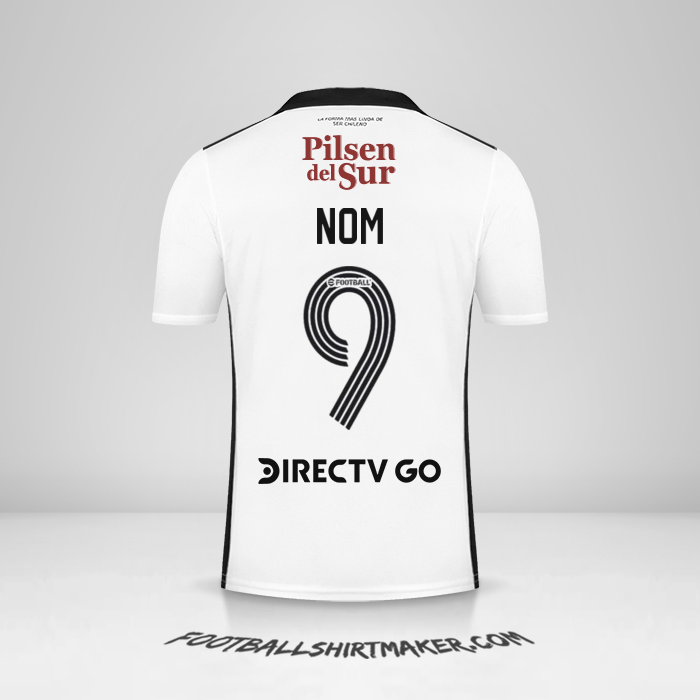 Maillot Colo Colo 2022 -  nom - 9