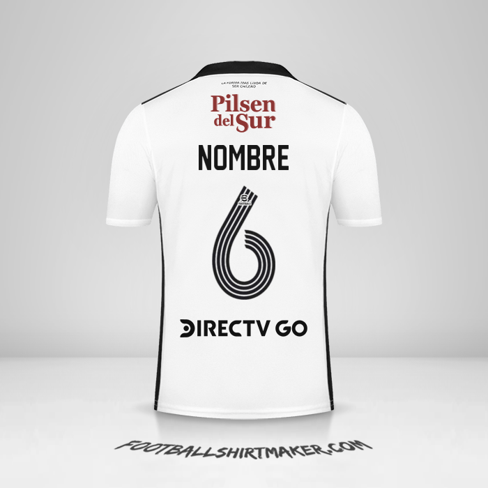 Jersey Colo Colo 2022 -  nombre - 6