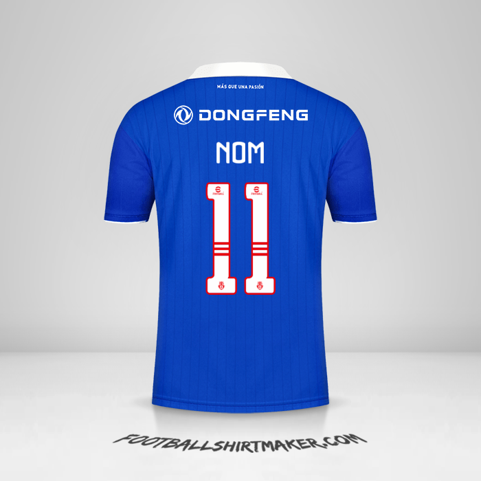 Maillot Universidad de Chile 2022 -  nom - 11