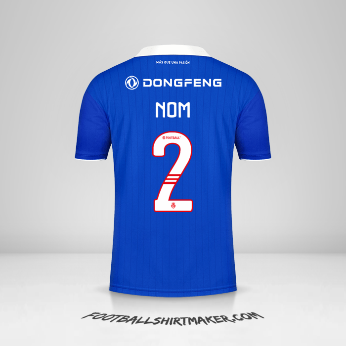 Maillot Universidad de Chile 2022 -  nom - 2