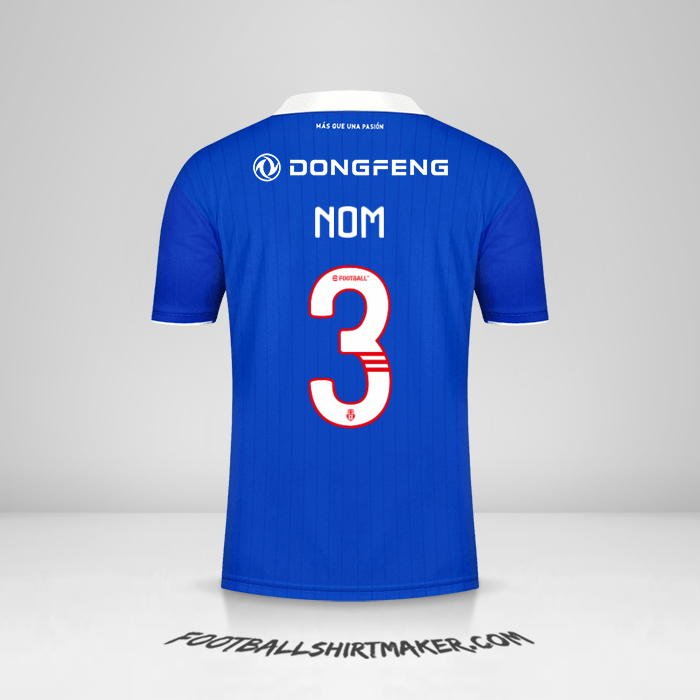 Maillot Universidad de Chile 2022 -  nom - 3