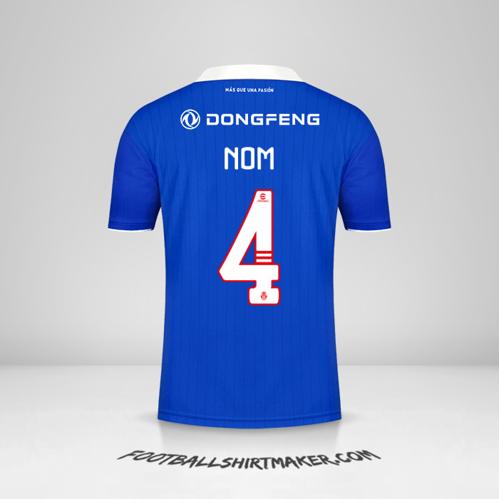 Maillot Universidad de Chile 2022 -  nom - 4