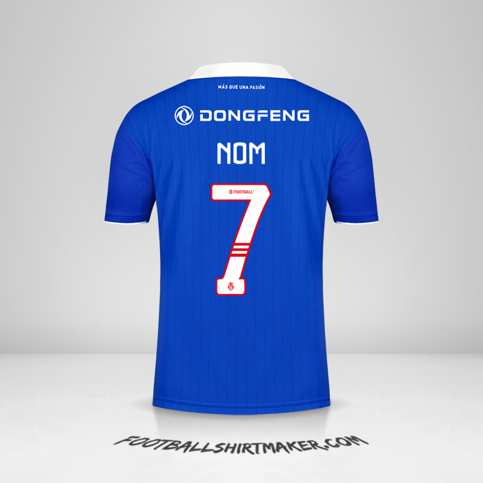 Maillot Universidad de Chile 2022 -  nom - 7