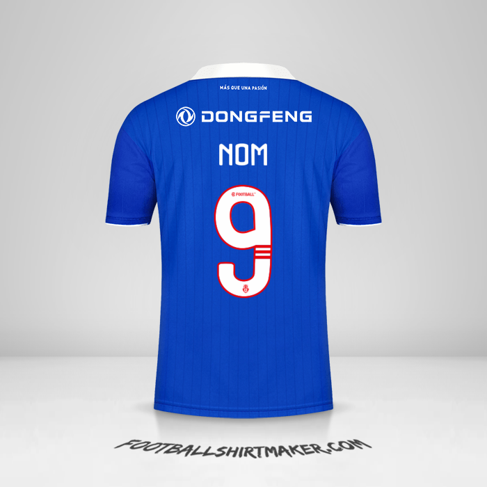 Maillot Universidad de Chile 2022 -  nom - 9