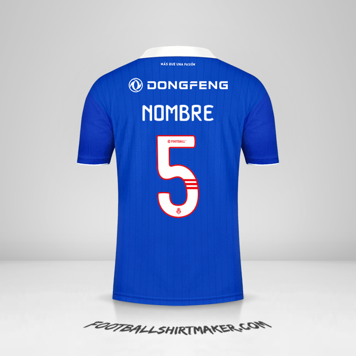 Jersey Universidad de Chile 2022 -  nombre - 5
