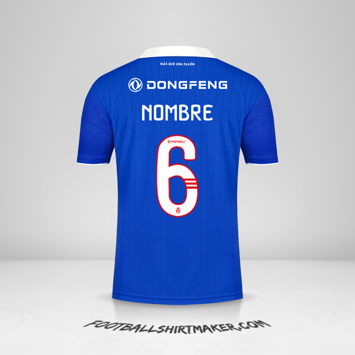 Jersey Universidad de Chile 2022 -  nombre - 6