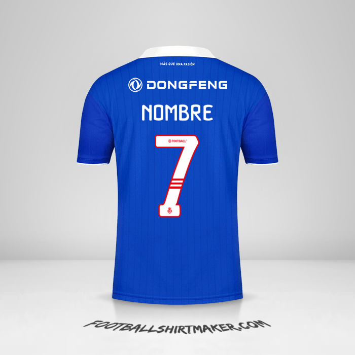 Jersey Universidad de Chile 2022 -  nombre - 7