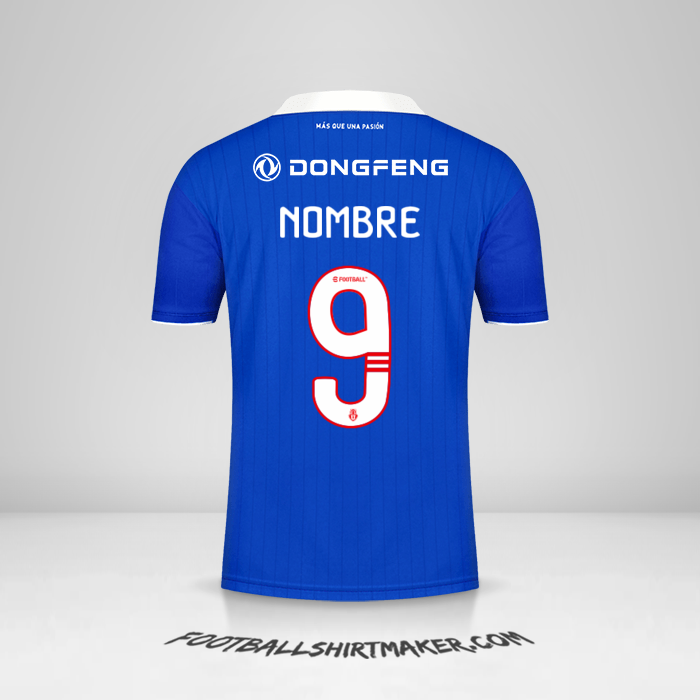Jersey Universidad de Chile 2022 -  nombre - 9