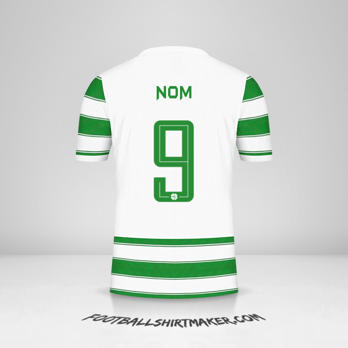 Maillot Celtic FC UEL 2021/2022 -  nom - 9
