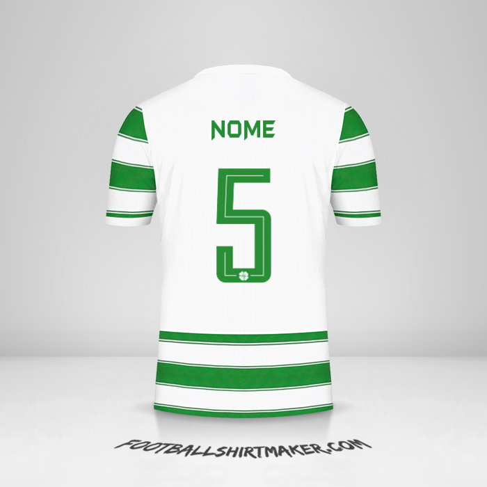 Camisola Celtic FC UEL 2021/2022 -  nome - 5
