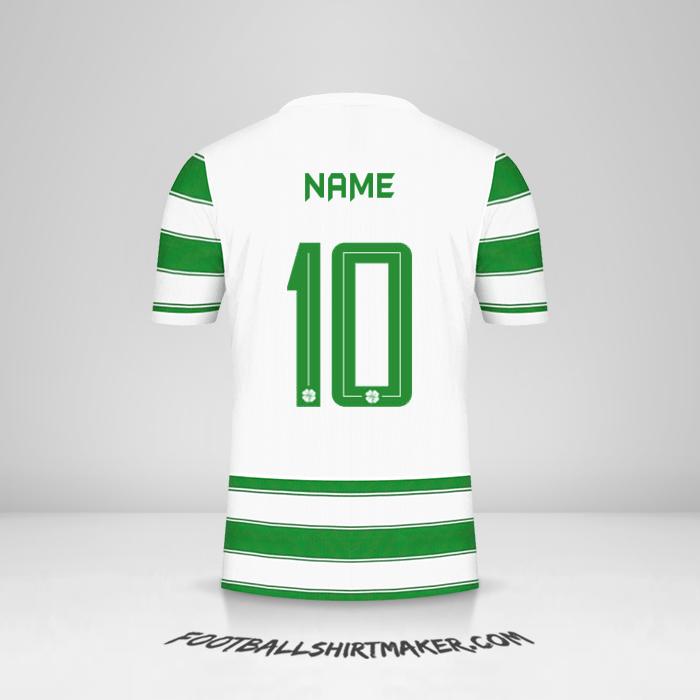 Shirt Celtic FC UEL 2021/2022 -  name - 10