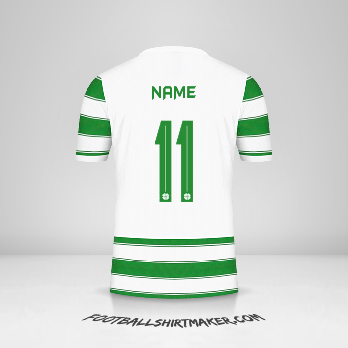 Trikot Celtic FC UEL 2021/2022 -  name - 11