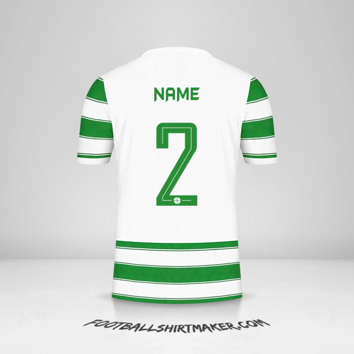 Trikot Celtic FC UEL 2021/2022 -  name - 2