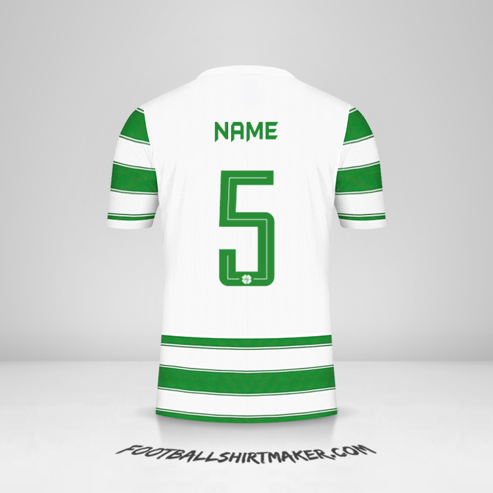 Trikot Celtic FC UEL 2021/2022 -  name - 5