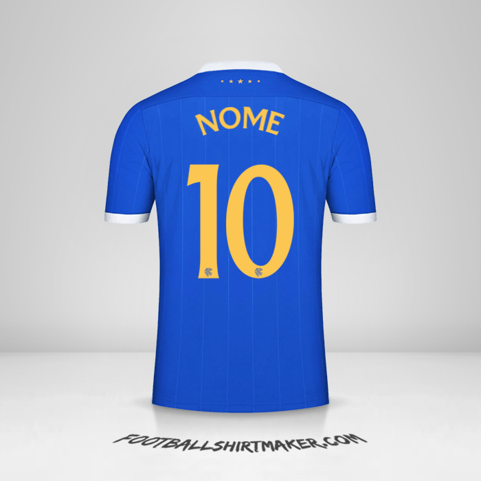 Maglia Rangers FC UEL 2021/2022 -  nome - 10