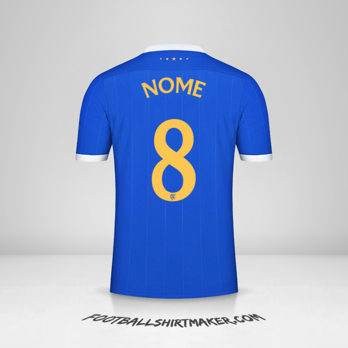 Camisa Rangers FC UEL 2021/2022 -  nome - 8