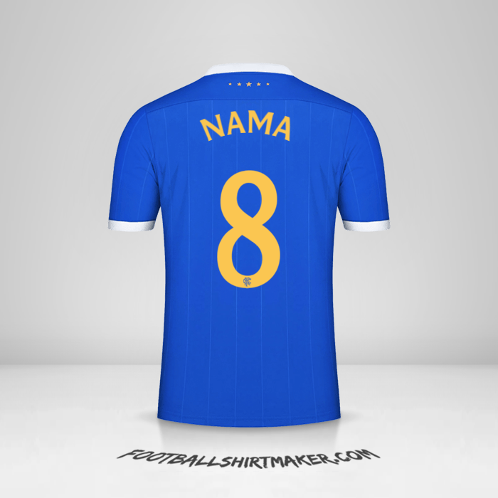 Jersey Rangers FC UEL 2021/2022 -  nama - 8