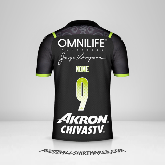 Maglia Guadalajara 2021/2022 Seconda -  nome - 9
