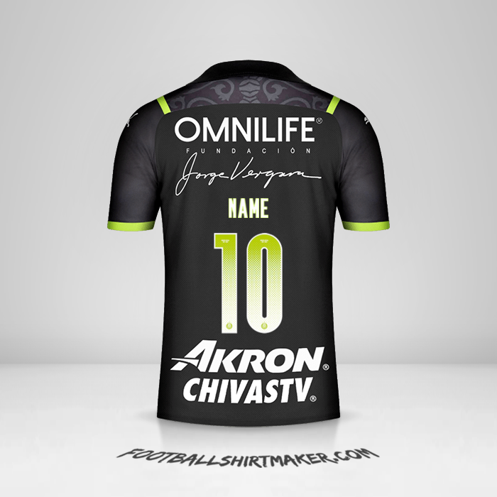 Trikot Guadalajara 2021/2022 Auswärts -  name - 10
