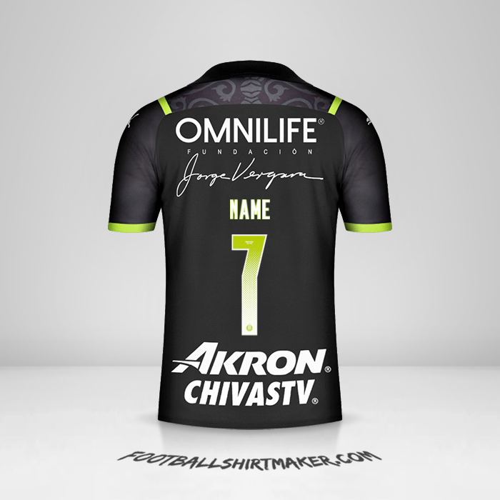 Trikot Guadalajara 2021/2022 Auswärts -  name - 7