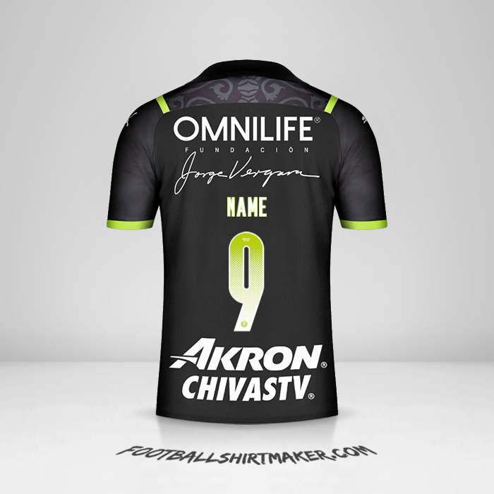 Shirt Guadalajara 2021/2022 Away -  name - 9