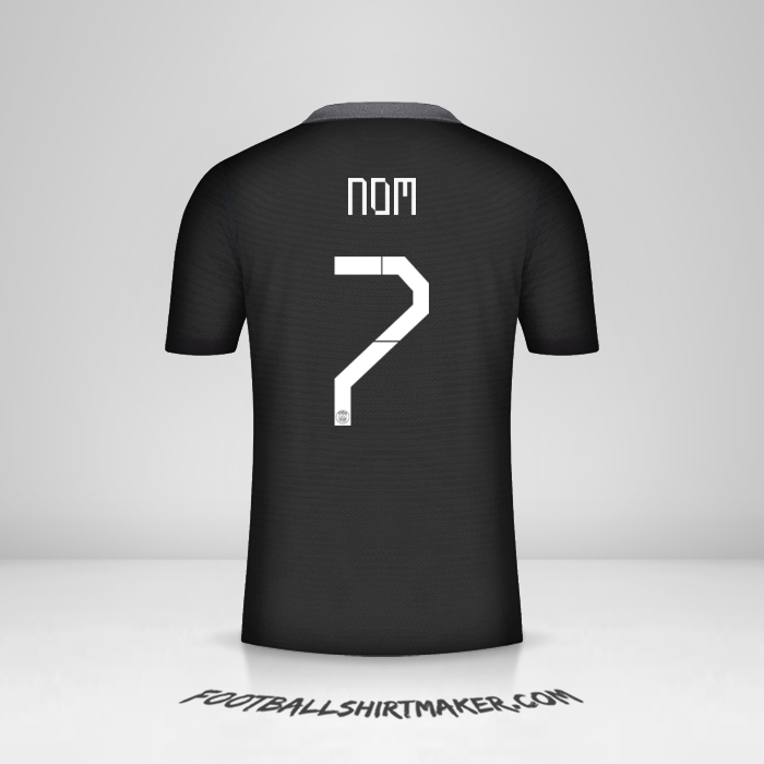 Maillot Paris Saint Germain Cup 2021/2022 Troisième -  nom - 7