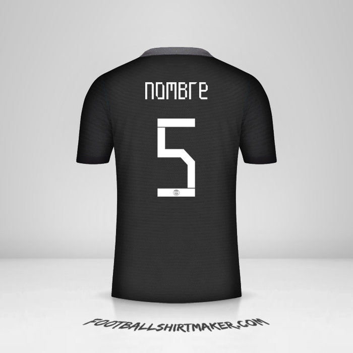 Camiseta Paris Saint Germain Cup 2021/2022 Tercera -  nombre - 5
