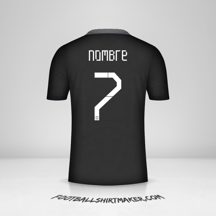 Jersey Paris Saint Germain Cup 2021/2022 Tercera -  nombre - 7