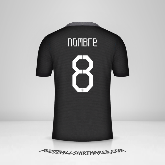 Camiseta Paris Saint Germain Cup 2021/2022 Tercera -  nombre - 8