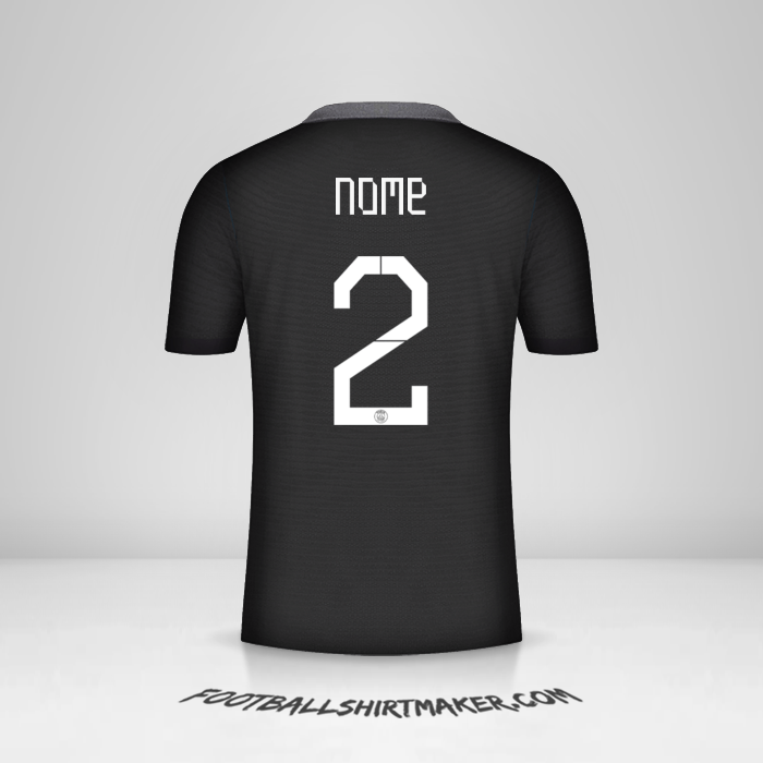 Camisola Paris Saint Germain Cup 2021/2022 Terceira -  nome - 2
