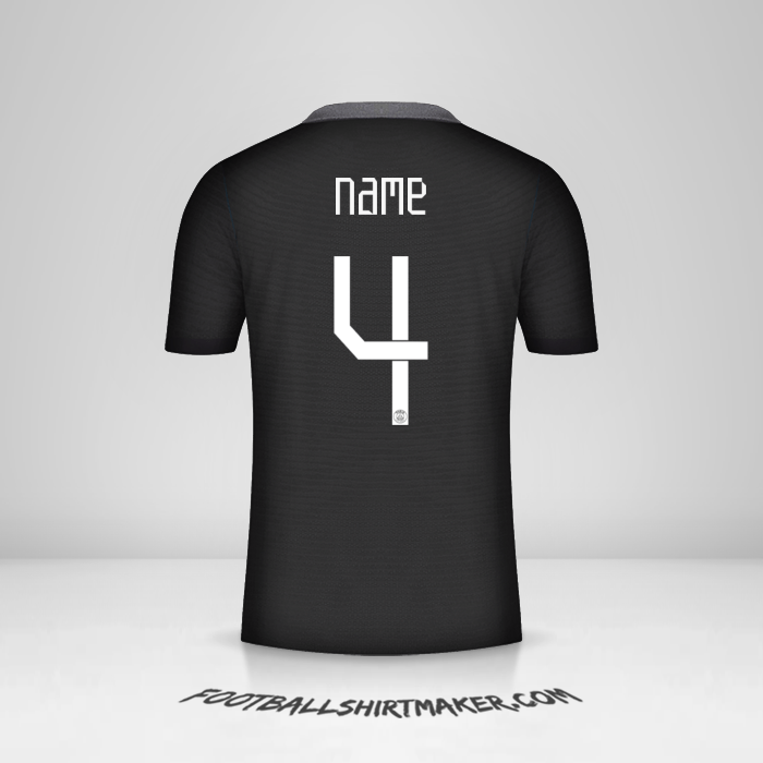 Shirt Paris Saint Germain Cup 2021/2022 Third -  name - 4