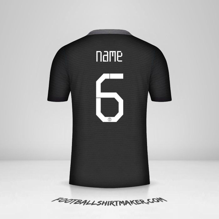 Shirt Paris Saint Germain Cup 2021/2022 Third -  name - 6
