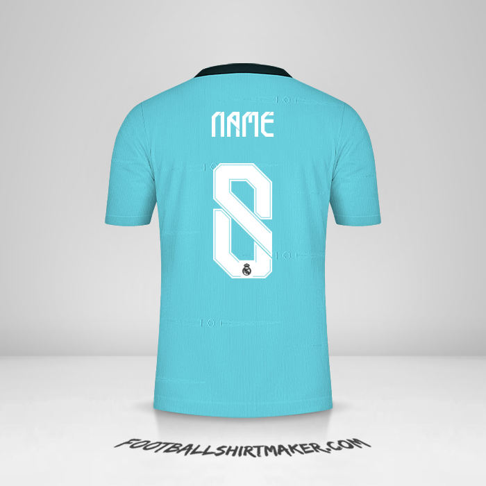 Shirt Real Madrid CF Cup 2021/2022 Third -  name - 8