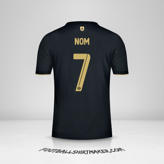 Maillot FC Bayern Munchen Cup 2021/2022 Extérieur -  nom - 7