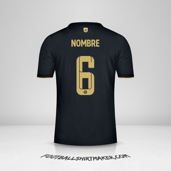 Camiseta FC Bayern Munchen Cup 2021/2022 Visita -  nombre - 6