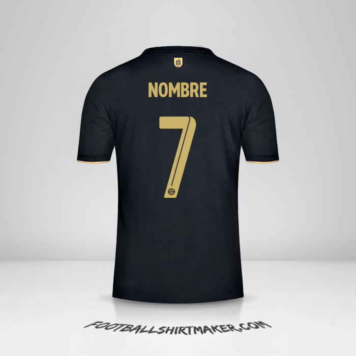 Jersey FC Bayern Munchen Cup 2021/2022 Visita -  nombre - 7