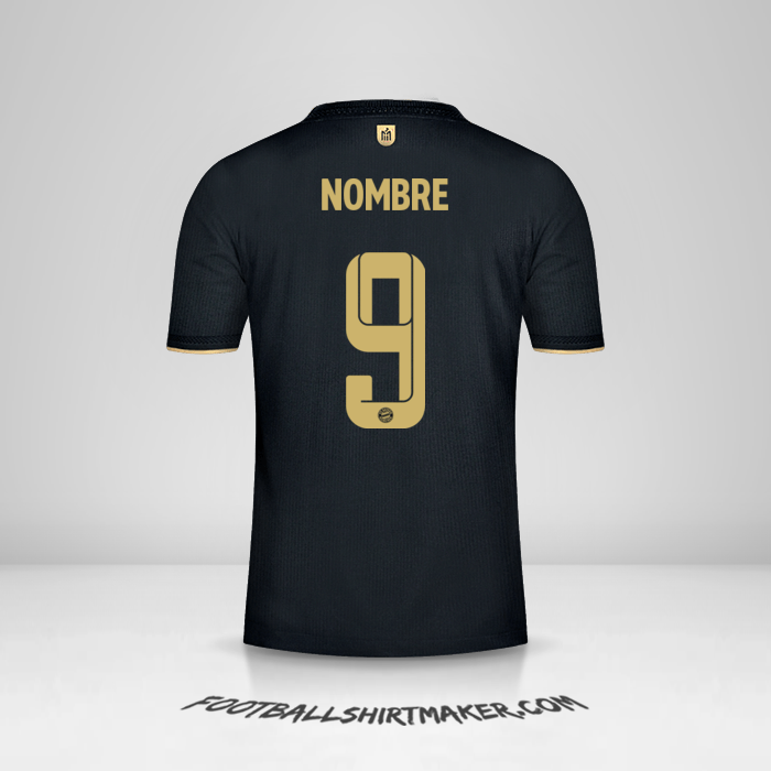 Camiseta FC Bayern Munchen Cup 2021/2022 Visita -  nombre - 9
