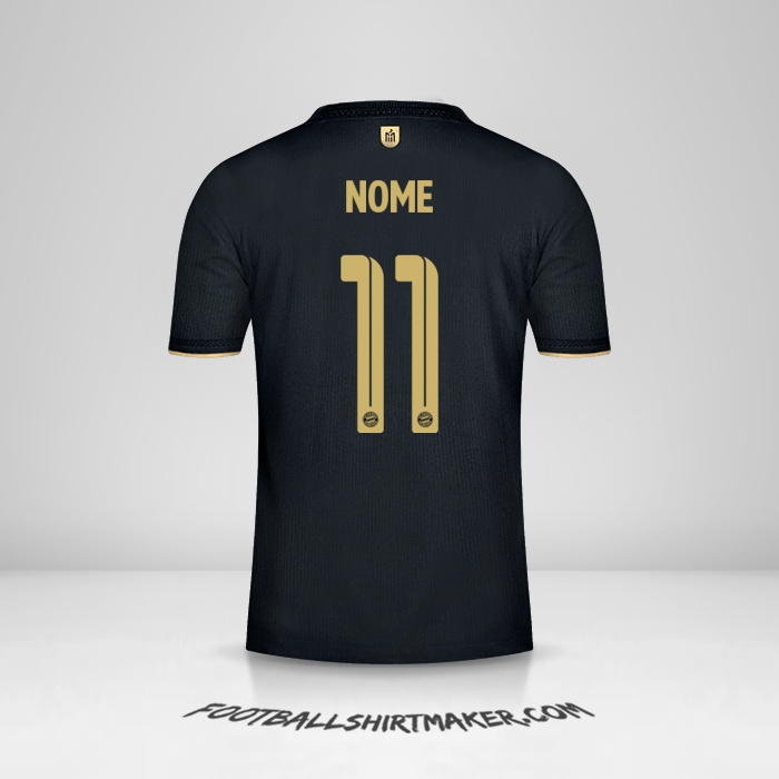 Camisa FC Bayern Munchen Cup 2021/2022 Alternativa -  nome - 11