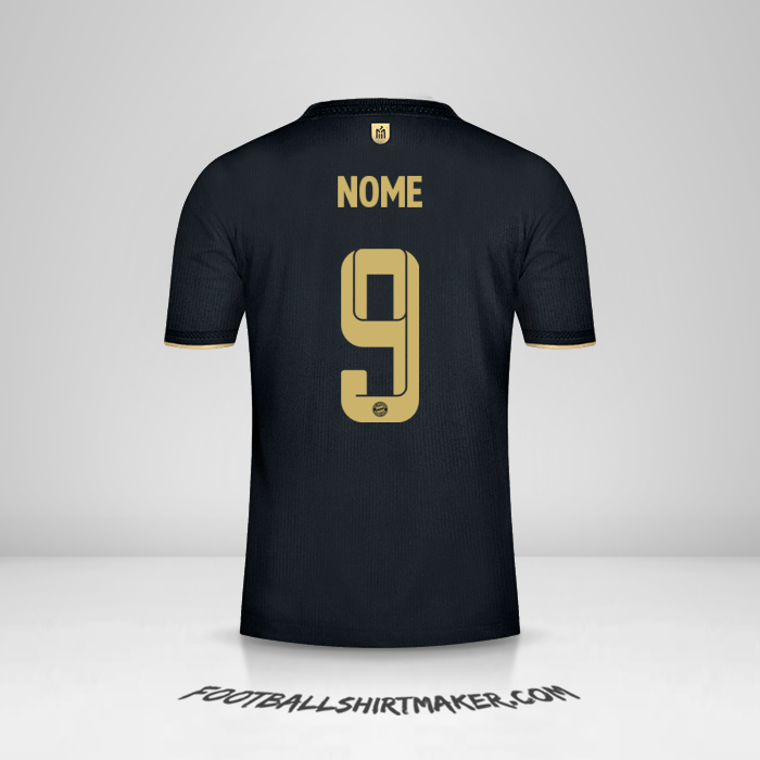 Camisa FC Bayern Munchen Cup 2021/2022 Alternativa -  nome - 9