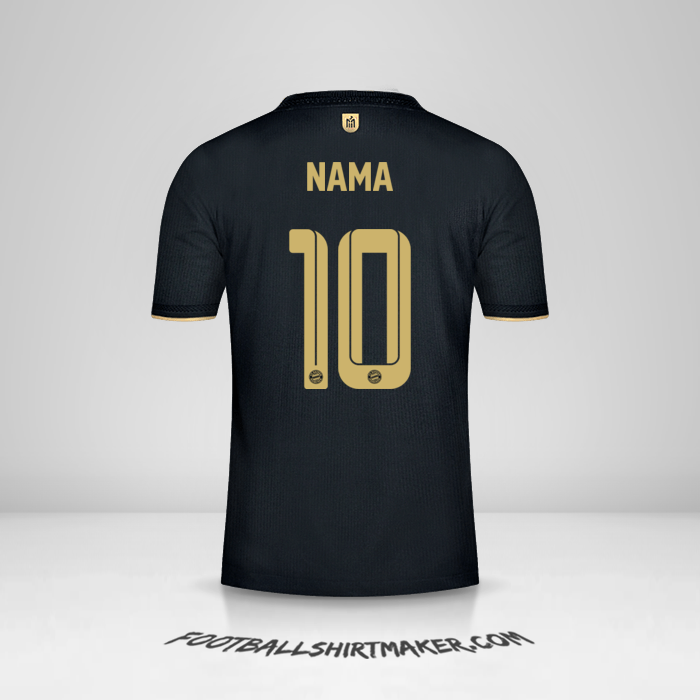 Jersey FC Bayern Munchen Cup 2021/2022 Alternatif -  nama - 10