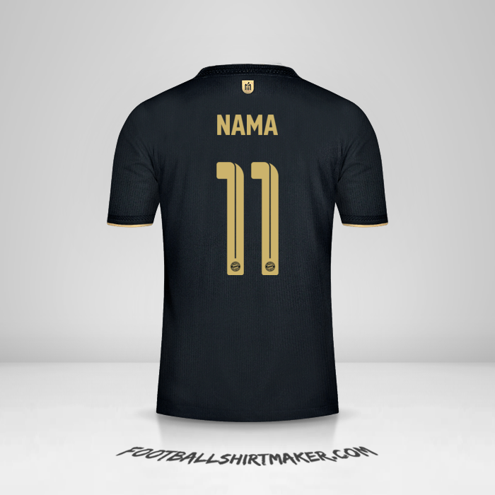 Jersey FC Bayern Munchen Cup 2021/2022 Alternatif -  nama - 11