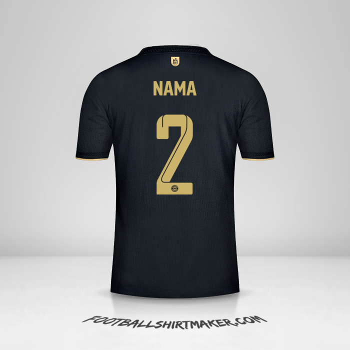 Jersey FC Bayern Munchen Cup 2021/2022 Alternatif -  nama - 2