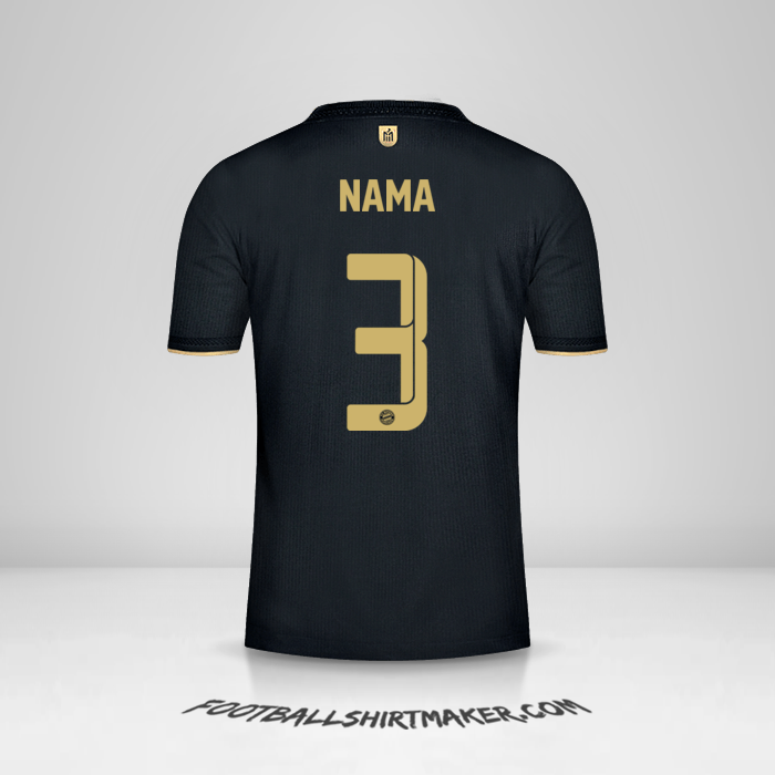 Jersey FC Bayern Munchen Cup 2021/2022 Alternatif -  nama - 3