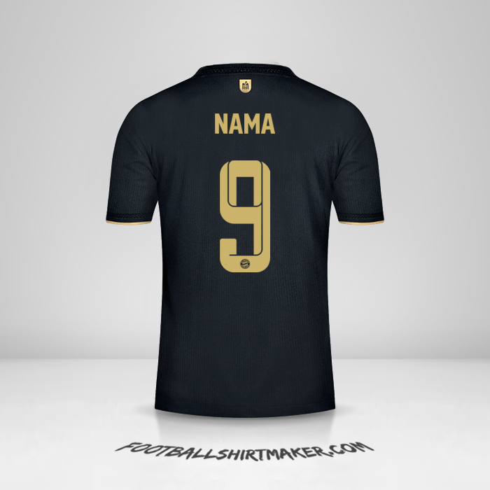 Jersey FC Bayern Munchen Cup 2021/2022 Alternatif -  nama - 9