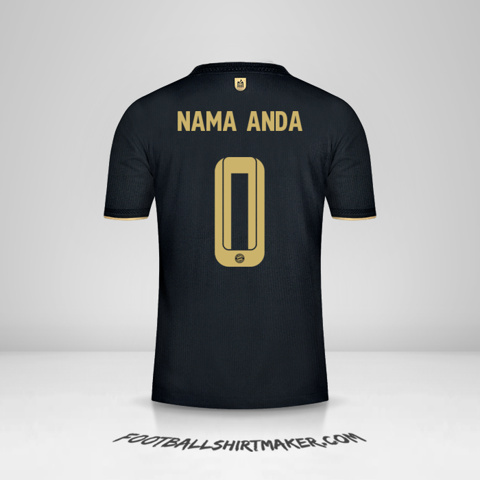 Jersey FC Bayern Munchen Cup 2021/2022 II -  nama anda - 0