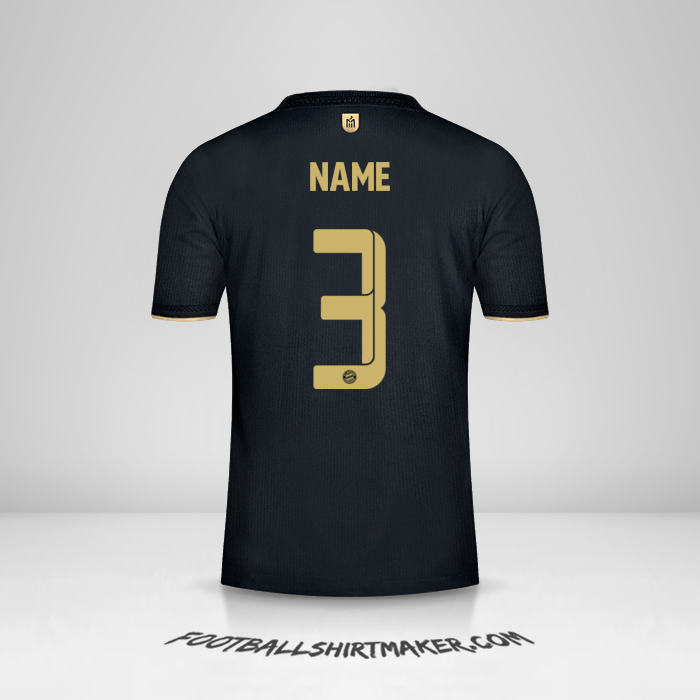 Trikot FC Bayern Munchen Cup 2021/2022 Auswärts -  name - 3