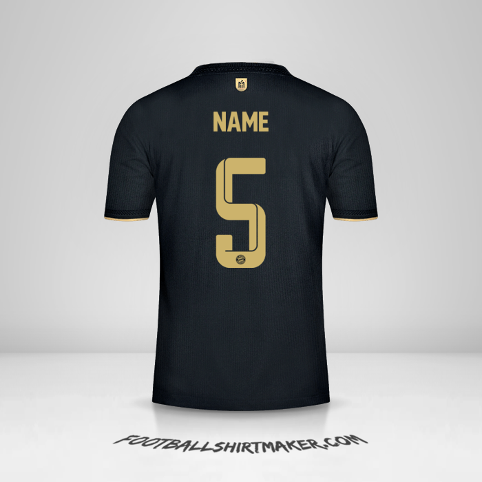 Jersey FC Bayern Munchen Cup 2021/2022 Away -  name - 5