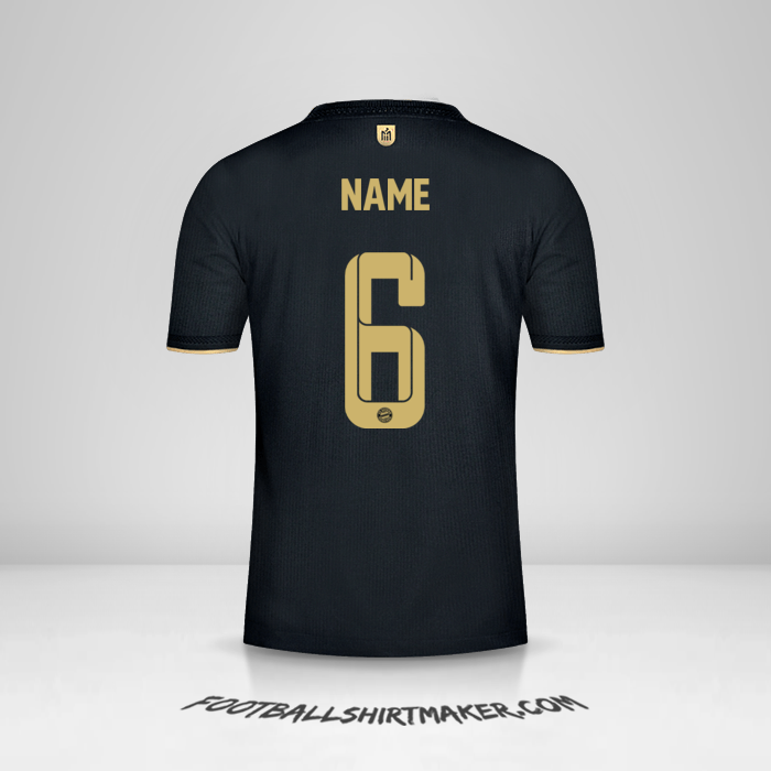 Trikot FC Bayern Munchen Cup 2021/2022 Auswärts -  name - 6