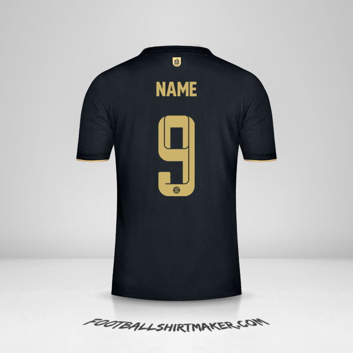 Trikot FC Bayern Munchen Cup 2021/2022 Auswärts -  name - 9
